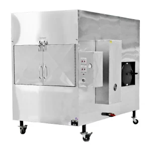 Ole Hickory Pits SSJ BBQ Smoker Commercial Rotating Racks 150 sq. ft.